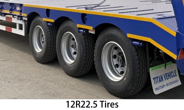 3 Axle 40Ft Semi Low Bed Trailer for Sale in Guyana