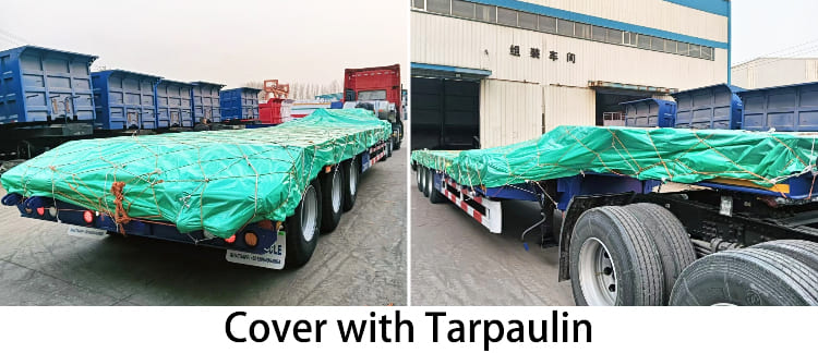3 Axle 40Ft Semi Low Bed Trailer for Sale in Guyana