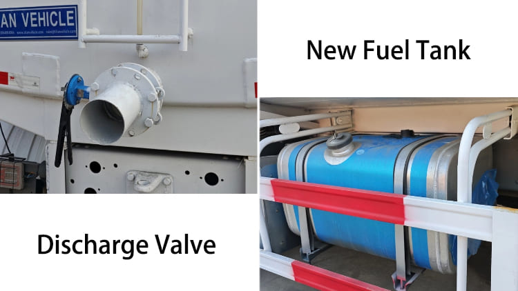 Refurbished 20 Cubic Used Diesel Tanker Trucks for Sale in Guyana