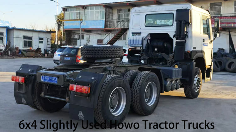 6x4 Slightly Used Sinotruk Howo Tractor Trucks 380 HP for Sale in Guyana