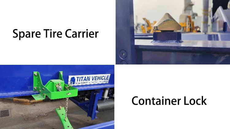 3 Axle 40 Ft Container Side Loader Trailer for Sale in Guyana Bartica