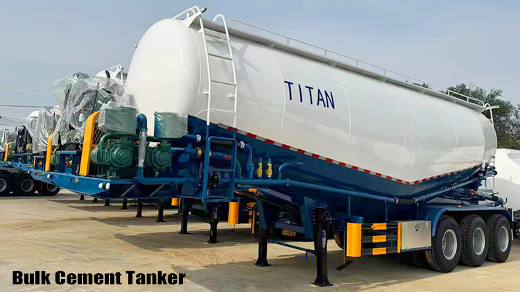 Cement Truck Trailer | Dry Bulk Cement Trailer for Sale in Guyana
