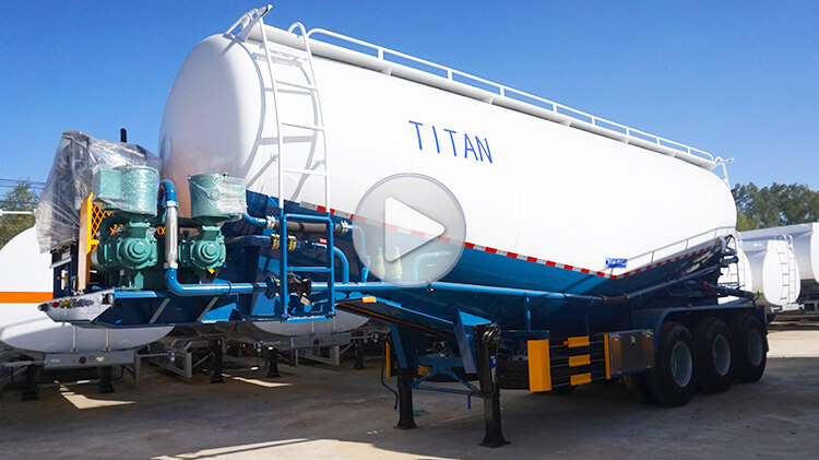 Cement Truck Trailer | Dry Bulk Cement Trailer for Sale in Guyana