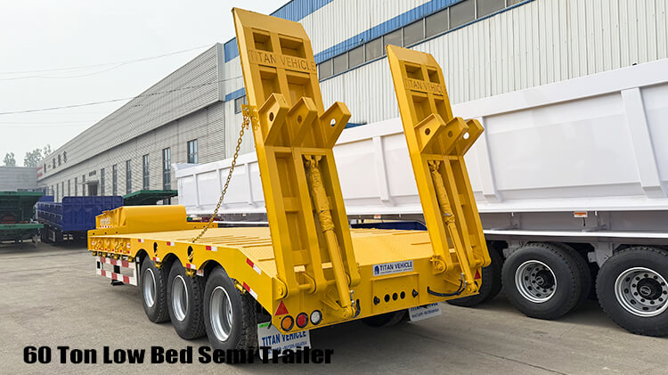3 Axle Low Bed Trailer | Semi Low Loader Trailer for Sale in Guyana