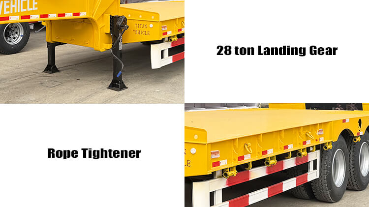 3 Axle Low Bed Trailer | Semi Low Loader Trailer for Sale in Guyana
