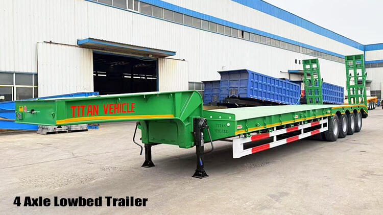 100 Ton Low Bed Trailer | Semi Lowbed Trailer Truck for Sale in Guyana