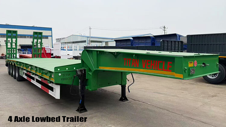 100 Ton Low Bed Trailer | Semi Lowbed Trailer Truck for Sale in Guyana