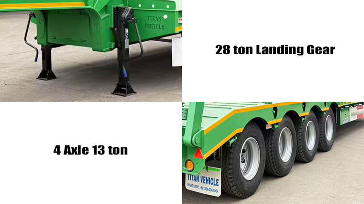 100 Ton Low Bed Trailer | Semi Lowbed Trailer Truck for Sale in Guyana