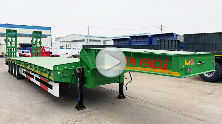 100 Ton Low Bed Trailer | Semi Lowbed Trailer Truck for Sale in Guyana