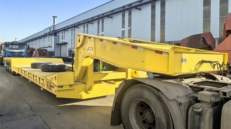 4 Axle Detachable Gooseneck Lowboy Trailer for Sale in Guyana
