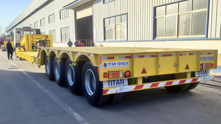 4 Axle Detachable Gooseneck Lowboy Trailer for Sale in Guyana