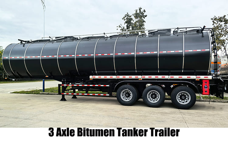 3 Axle Bitumen Tanker Semi Trailers for Sale in Guyana