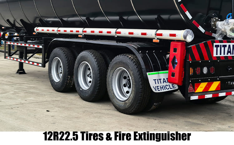 3 Axle Bitumen Tanker Semi Trailers for Sale in Guyana