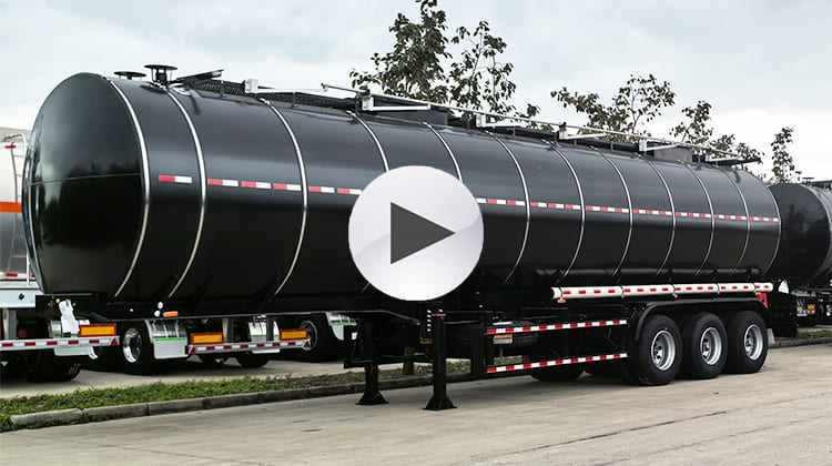 3 Axle Bitumen Tanker Semi Trailers for Sale in Guyana
