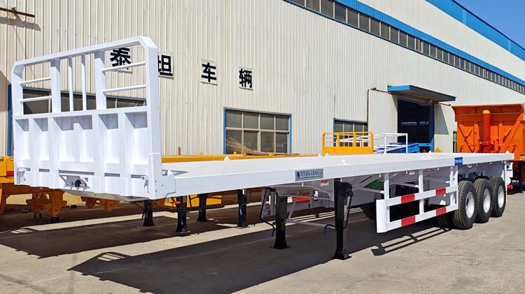 40FT Semi Flat Bed Trailers for Sale Near Me in Guyana