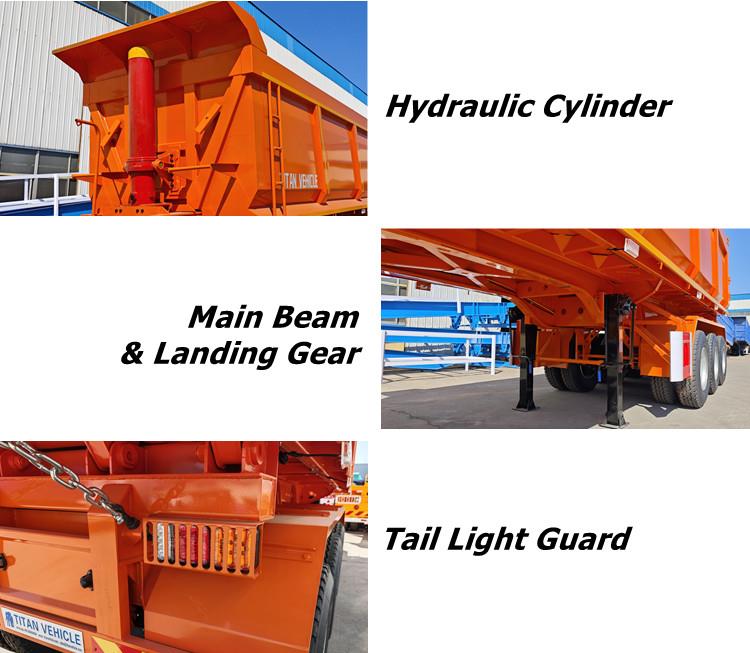 New TITAN 3 Axle Semi Tipper Trailer for Sale in Guyana
