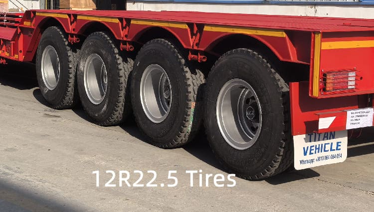 4 Axle Detachable Lowboy Trailer for Sale in Guyana
