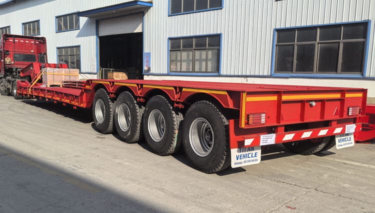 4 Axle Detachable Lowboy Trailer for Sale in Guyana