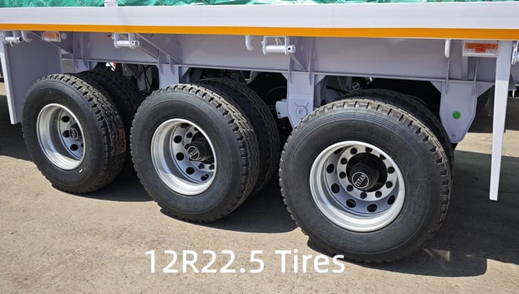 40 ft Flatbed Truck Trailer for Sale in Guyana