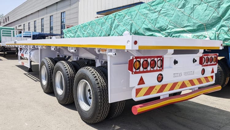 40 ft Flatbed Truck Trailer for Sale in Guyana