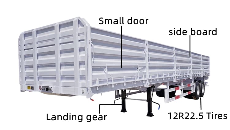 Sidewall Semi Trailer for Sale in Guyana