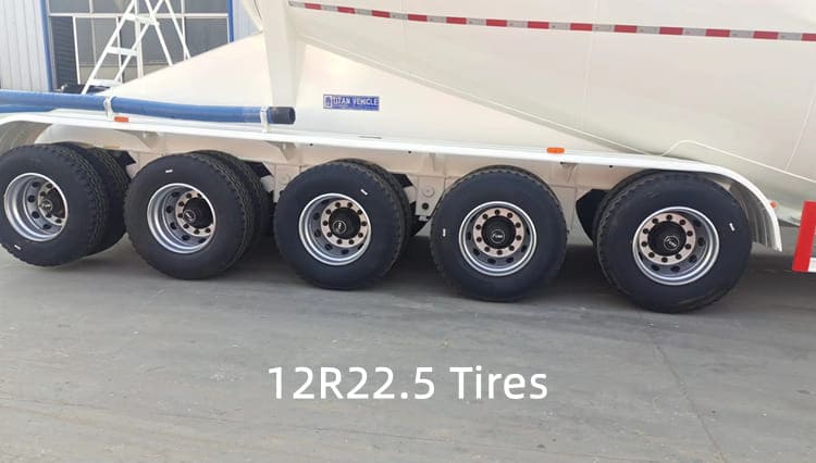 5 Axle Bulk Cement Tank Trailer for Sale in Guyana