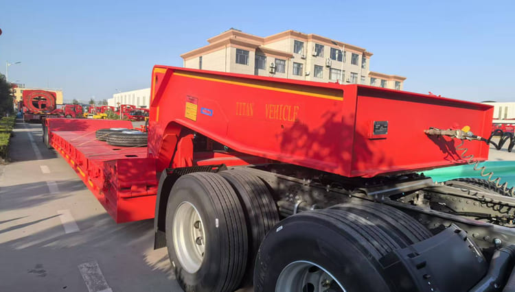 Removable Gooseneck Lowboy Trailer for Sale in Guyana