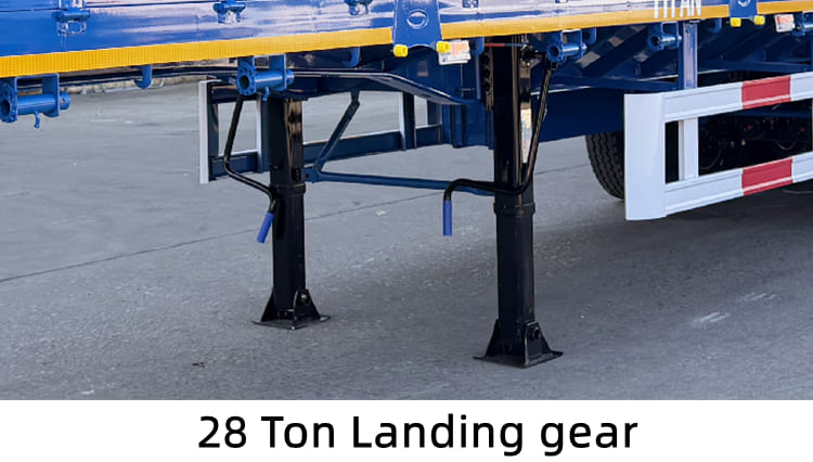 60 Ton Tri Axle Dropside Trailer for Sale in Guyana