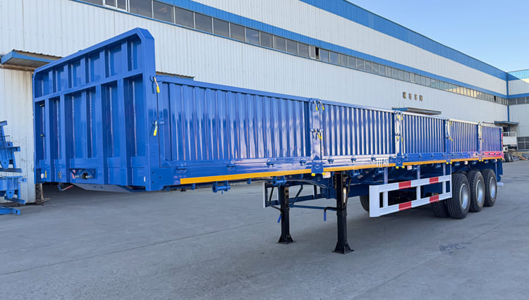 60 Ton Tri Axle Dropside Trailer for Sale in Guyana