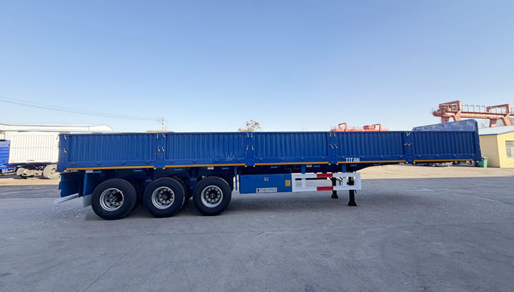 60 Ton Tri Axle Dropside Trailer for Sale in Guyana
