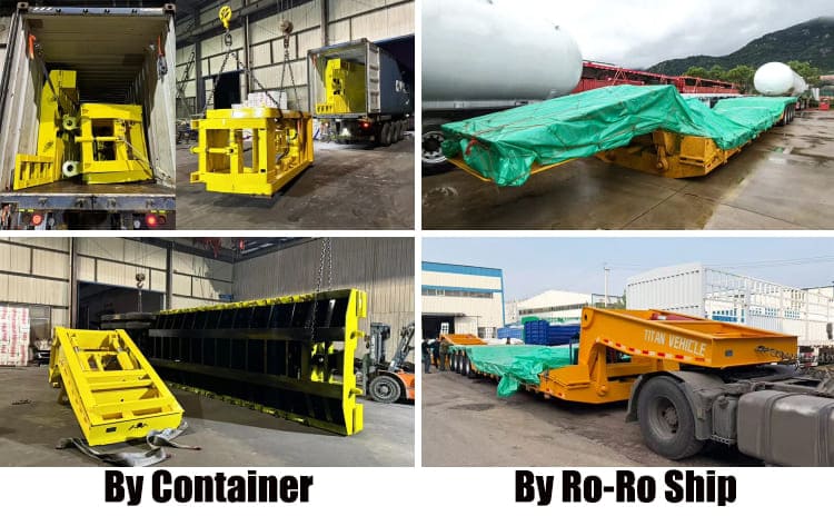 80 Ton Detachable Gooseneck Trailers for Sale Near Me in Guyana