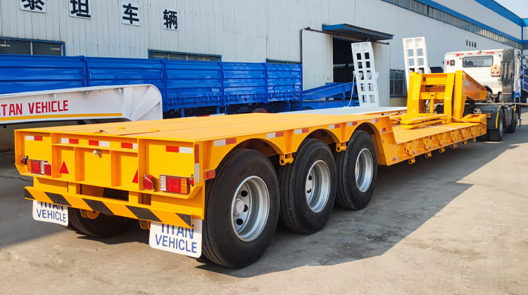 80 Ton Detachable Gooseneck Trailers for Sale Near Me in Guyana