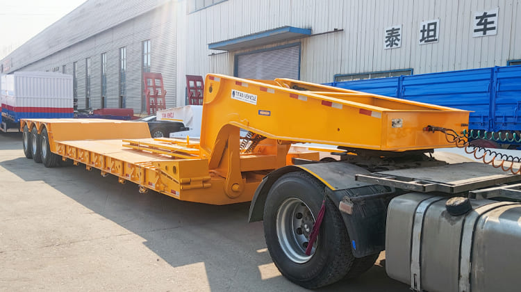80 Ton Detachable Gooseneck Trailers for Sale Near Me in Guyana