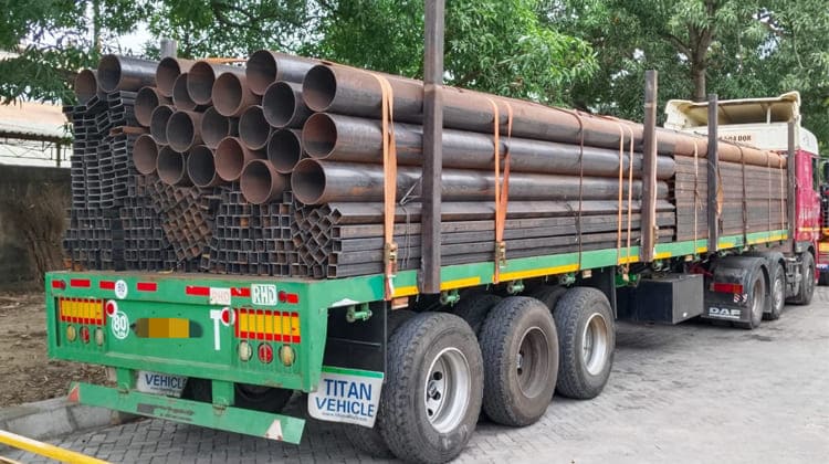 3 Axle 40 Foot Flatbed Trailer for Sale Near Me in Guyana