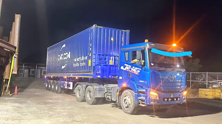 3 Axle 40 Foot Flatbed Trailer for Sale Near Me in Guyana
