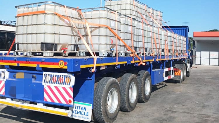 3 Axle 40 Foot Flatbed Trailer for Sale Near Me in Guyana