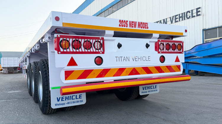 3 Axle 40 Foot Flatbed Trailer for Sale Near Me in Guyana