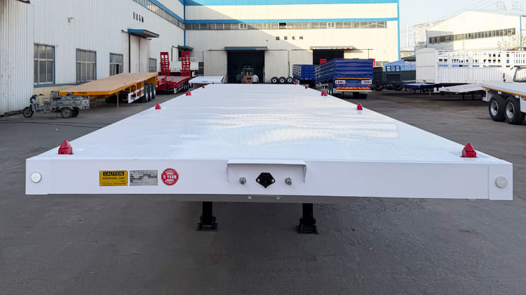 3 Axle 40 Foot Flatbed Trailer for Sale Near Me in Guyana