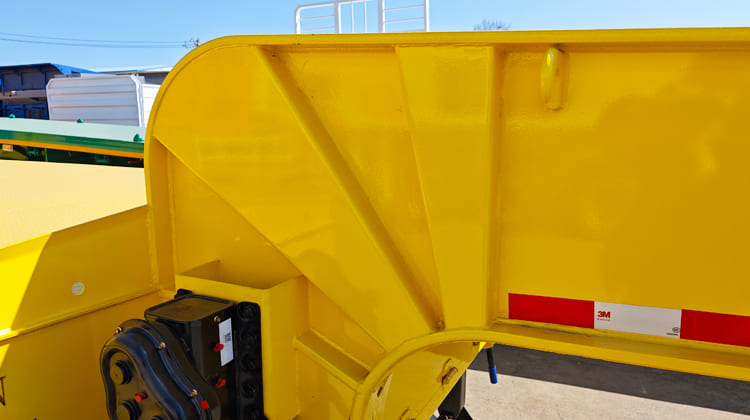 3 Axle 60 Ton 40 Ft Semi Low Bed Trailer Price for Sale in Guyana