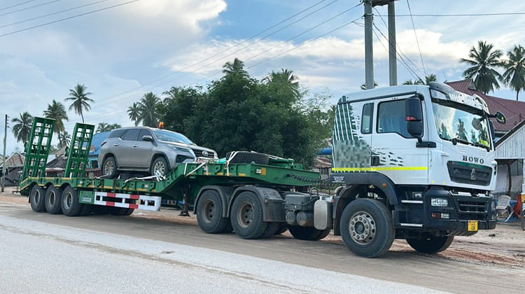 Tri Axle 40 Ft Drop Deck Low Loader Trailer for Sale in Guyana