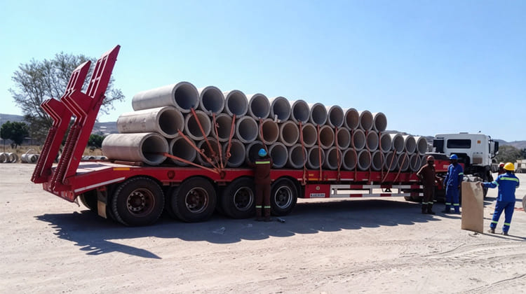 Tri Axle 40 Ft Drop Deck Low Loader Trailer for Sale in Guyana