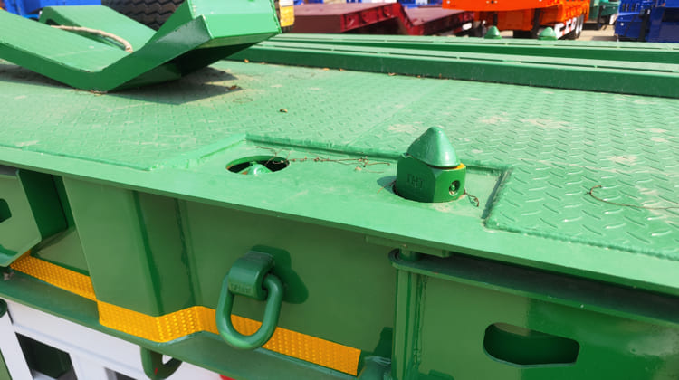 Tri Axle 40 Ft Drop Deck Low Loader Trailer for Sale in Guyana