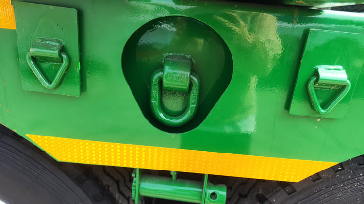 Tri Axle 40 Ft Drop Deck Low Loader Trailer for Sale in Guyana