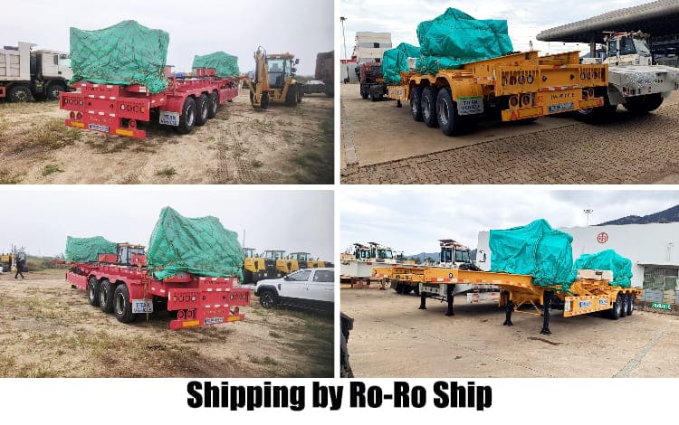 40Ft CN Hammar Container Side Loader Trailer Price for Sale in Guyana