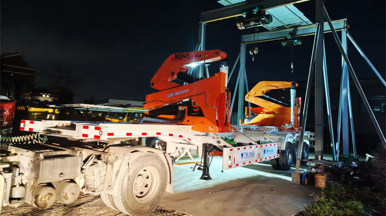 40Ft CN Hammar Container Side Loader Trailer Price for Sale in Guyana