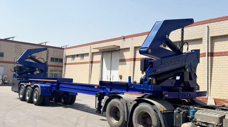 45 Ton CN Hammar Sidelifter Container Trailer for Sale in Guyana