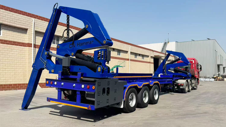 45 Ton CN Hammar Sidelifter Container Trailer for Sale in Guyana