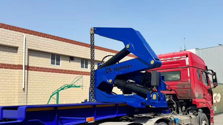 45 Ton CN Hammar Sidelifter Container Trailer for Sale in Guyana