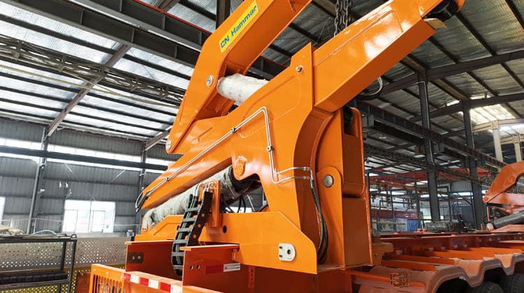 37 Ton CN Hammar Sideloader Trailer for Sale in Guyana