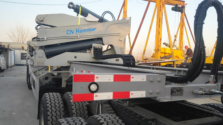 37 Ton CN Hammar Sideloader Trailer for Sale in Guyana